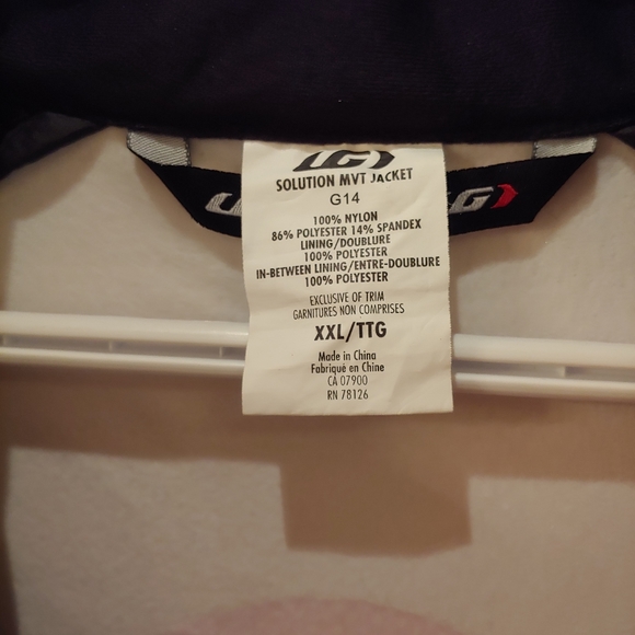 Louis Garneau XXL men's outdoor jacket - Picture 3 of 4